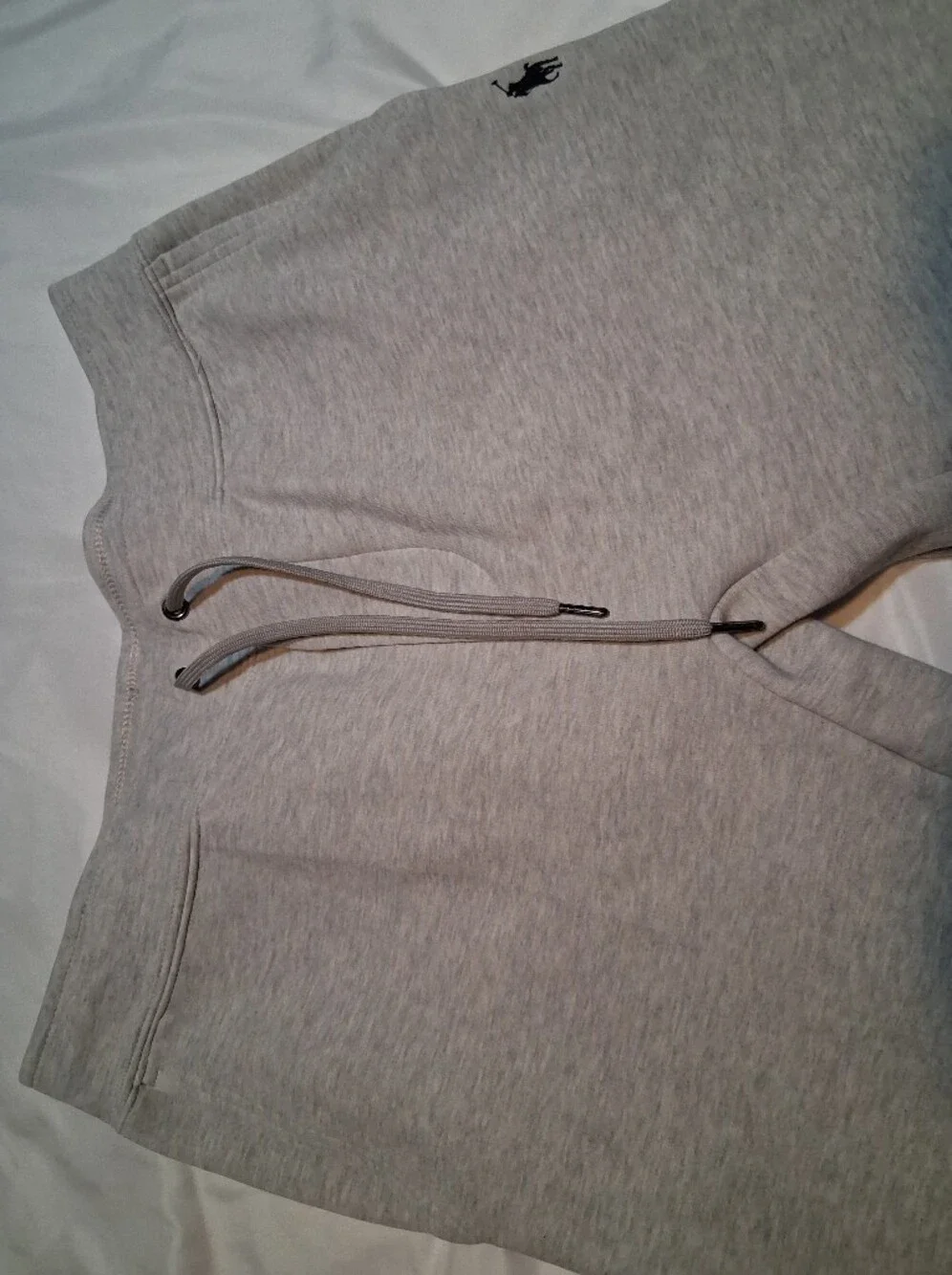 Polo Ralph Lauren Men's Gray Jogger Sweatpants Embroidered Pony Logo Medium